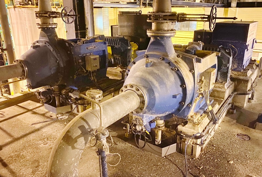 Valmet and Metso refiners with 2000 HP drives
