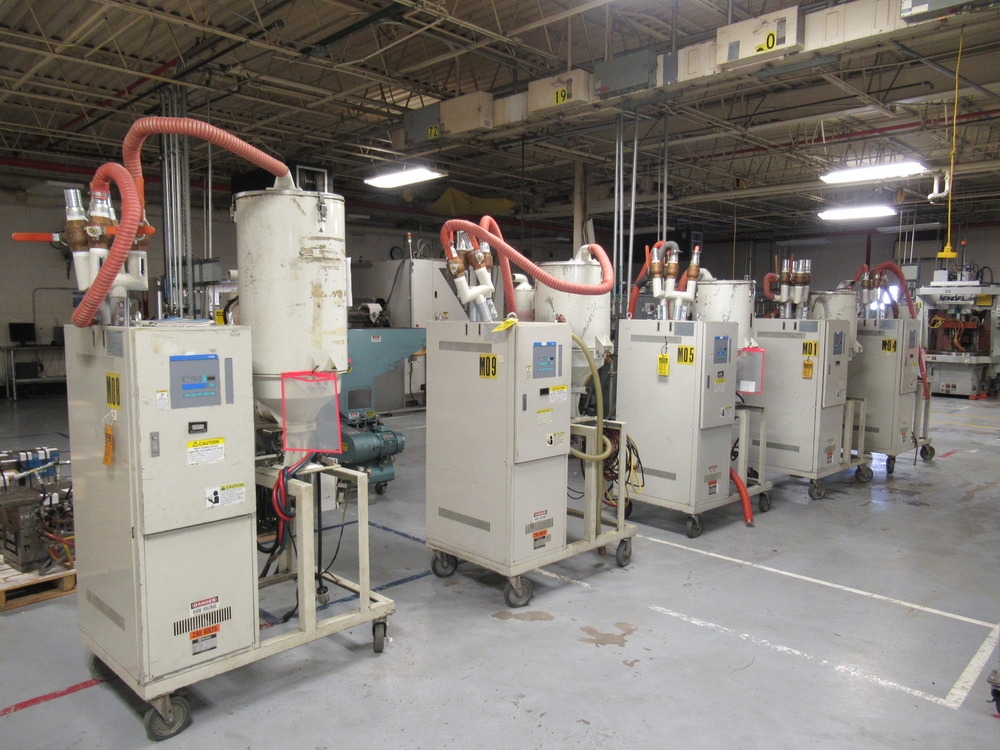 Matsui Material Dryer Hoppers